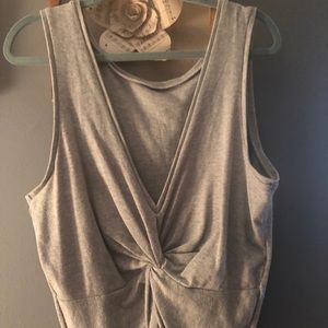 Thick sleeve tank top